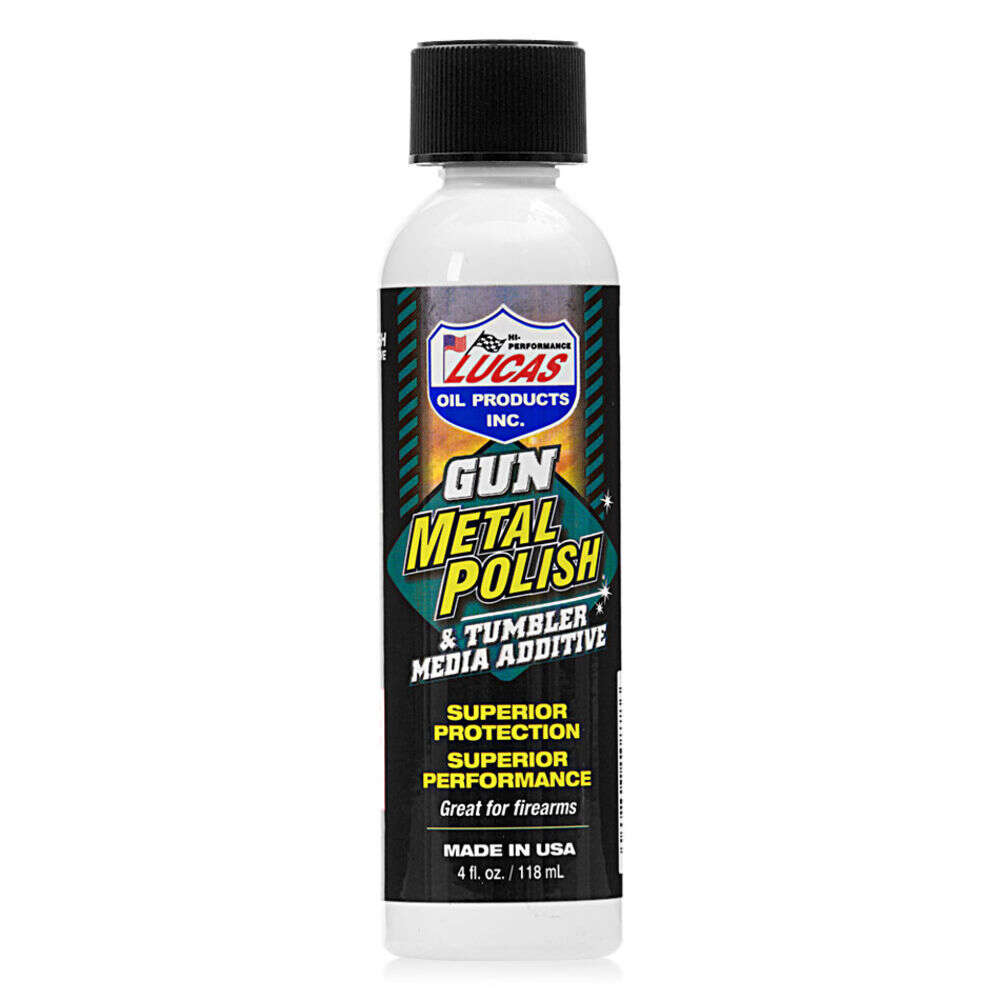 Cleaning Equipment Lucas Oil Products Inc. LUCAS 10878    GUN METAL POLISH  4OZ • Model: 